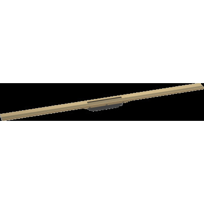 Верхняя часть "RainDrain Flex" для душевого трапа 1200 мм Brushed Bronze (56047140)