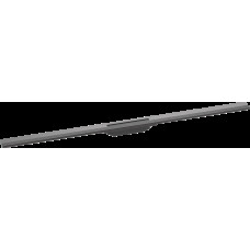Верхняя часть "RainDrain Flex" для душевого трапа 1200 мм Brushed Black Chrome (56047340)