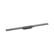 Верхняя часть "RainDrain Flex" для душевого трапа 900 мм Brushed Black Chrome (56045340)