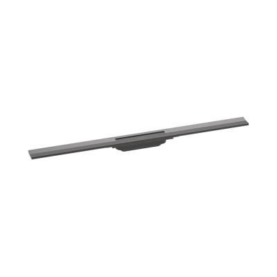 Верхня частина "RainDrain Flex" для душового трапу 900 мм Brushed Black Chrome (56045340)