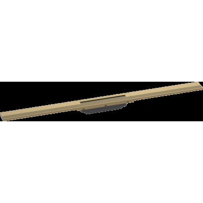 Верхняя часть "RainDrain Flex" для душевого трапа 900 мм Brushed Bronze (56045140)