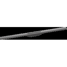 Верхняя часть "RainDrain Flex" для душевого трапа 1000 мм Brushed Black Chrome (56046340)