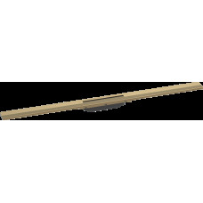 Верхняя часть "RainDrain Flex" для душевого трапа 1000 мм Brushed Bronze (56046140)