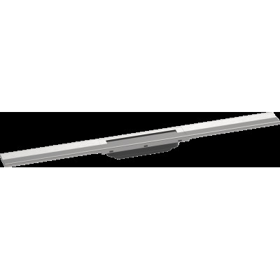 Верхняя часть "RainDrain Flex" для душевого трапа 800 мм Brushed Stainless Steel (56044800)