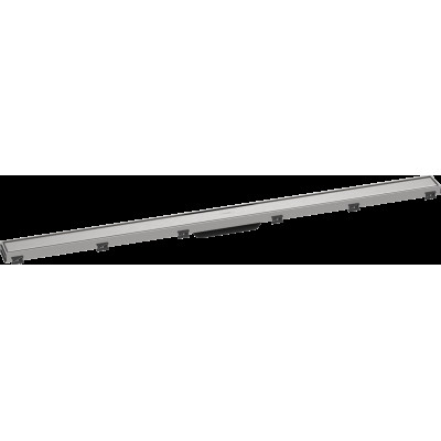 Верхняя часть "RainDrain Match" для душевого трапа 1200 мм Brushed Stainless Steel (56042800)