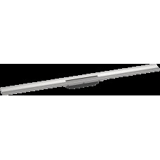 Верхняя часть "RainDrain Flex" для душевого трапа (пристенная) 1000 мм Brushed Stainless Steel (56053800)