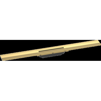 Верхня частина "RainDrain Flex" для душового трапу (пристінна) 800 мм Polished Gold Optic (56051990)