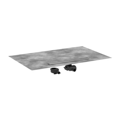 Трап для душа "RainDrain Allround" 800 мм, Brushed Stainless Steel (56187800)