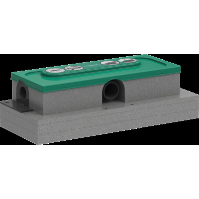 Скрытая часть для душевых трапов uBox universal d40 (01000180)