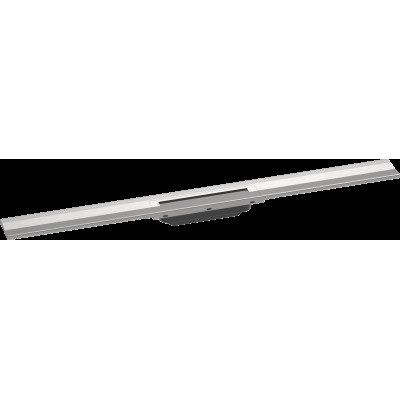 Верхняя часть "RainDrain Flex" для душевого трапа (пристенная) 900 мм Brushed Stainless Steel (56052800)