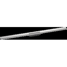 Верхняя часть "RainDrain Flex" для душевого трапа (пристенная) 1200 мм Brushed Stainless Steel (56054800)