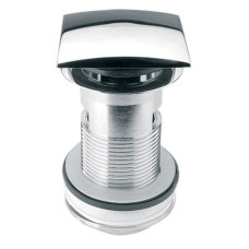 Корок-автомат для умивальника з переливом 5/4'' квадратний CW60SQCB