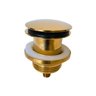 Пробка автомат для умывальника 5/4" золотая CWP60-CB-GP-PVD