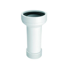 Колено-подключение к WC L-260 mm с уплотнителем (длинное) WC-CON2B