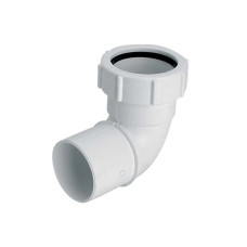 Колено 90° с гайкой d50, 50C-WH