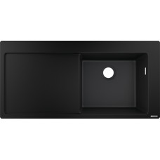 Кухонна мийка S514-F450 1050х510: полиця ліворуч Graphiteblack (43314170)