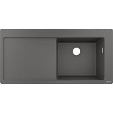 Кухонна мийка S514-F450 1050х510 полиця ліворуч Stonegrey (43314290)