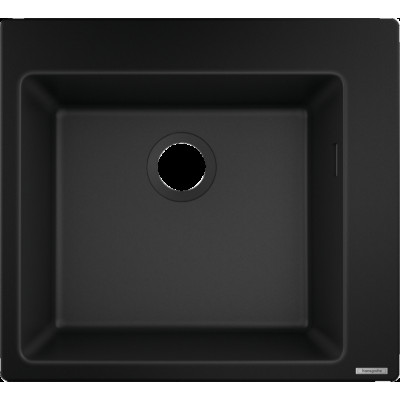 Кухонная мойка S510-F450 560х510 Graphiteblack (43312170)