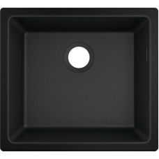 Кухонна мийка S510-U450 під стільницю 500х450 Graphiteblack (43431170)