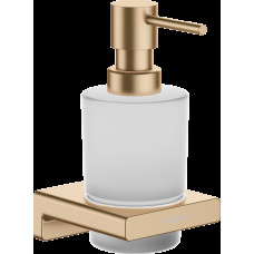 AddStoris Дозатор подвесной для жидкого мыла Brushed Bronze/стекло (41745140)