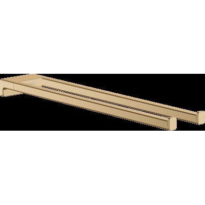 AddStoris Рушникотримач 44.5 см подвійний нерухомий Brushed Bronze (41770140)