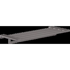 AddStoris Поличка для рушників із тримачем 63.0/64.8 x 24.8 см Brushed Black (41751340)