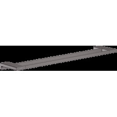AddStoris Полотенцедержатель двойной 62.6/64.8 x 12.4 см Brushed Black (41743340)