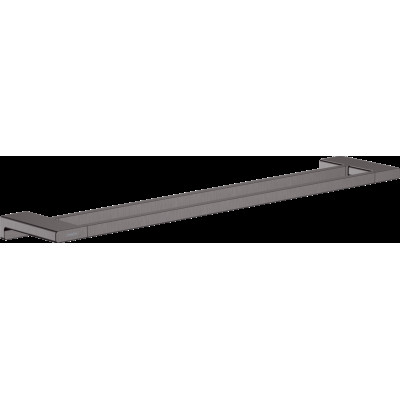AddStoris Полотенцедержатель двойной 62.6/64.8 x 12.4 см Brushed Black (41743340)