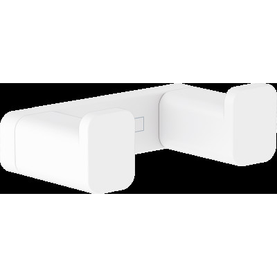 AddStoris Крючок двойной 3.6х1.6 x 6.6 см Matt White (41755700)