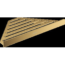 AddStoris Полочка угловая 14.8х14.8 x 30.5 см Polished Gold Optic (41741990)