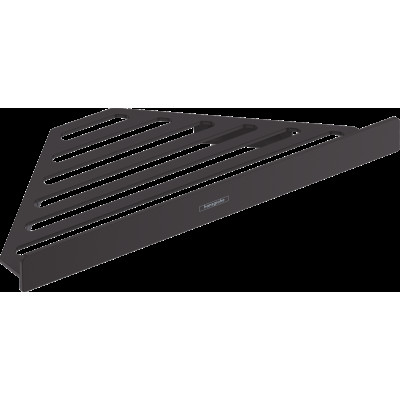 AddStoris Поличка кутова 14.8 х14.8 x 30.5 см Matt Black (41741670)