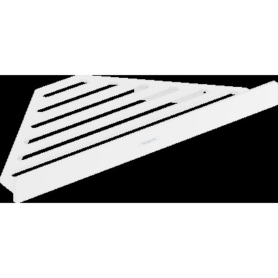 AddStoris Полочка угловая 14.8х14.8 x 30.5 см Matt White (41741700)