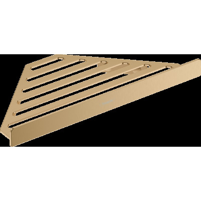 AddStoris Полочка угловая 14.8х14.8 x 30.5 см Brushed Bronze (41741140)
