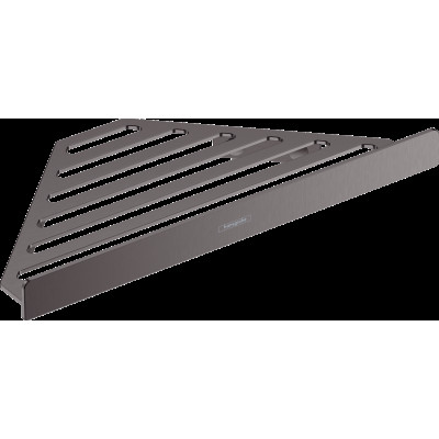 AddStoris Полочка угловая 14.8х14.8 x 30.5 см Brushed Black (41741340)