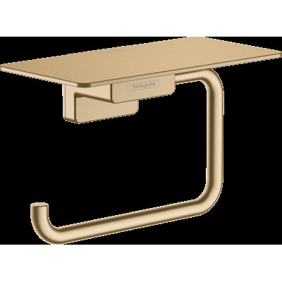 AddStoris Тримач паперу з полицею Brushed Bronze (41772140)