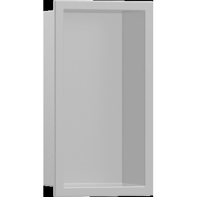 XtraStoris Original Настінна ніша з інтегрованою рамкою 30х15х10см Stainless Steel Optic (56057800)