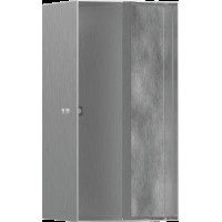 XtraStoris Rock Настінна ніша з дверцятами 30х15х14см Brushed Stainless Steel (56088800)