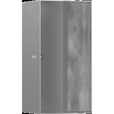 XtraStoris Rock Настінна ніша з дверцятами 30х15х14см Brushed Stainless Steel (56088800)