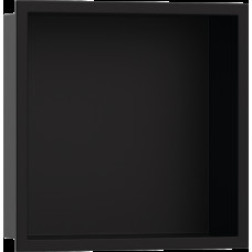 XtraStoris Original Настінна ніша з інтегрованою рамкою 30х30х10см Matt Black (56061670)