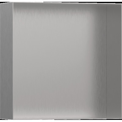 XtraStoris Minimalistic Настінна ніша з відкритою рамкою 30х30х10см Brushed Stainless Steel (56073800)