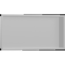XtraStoris Original Настінна ніша з інтегрованою рамкою 30х60х10см Stainless Steel Optic (56064800)