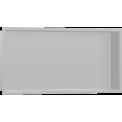 XtraStoris Original Настінна ніша з інтегрованою рамкою 30х60х10см Stainless Steel Optic (56064800)