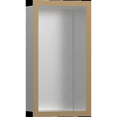 XtraStoris Individual BSS Настенная ниша с рамкой 30х15х10см Brushed Bronze (56094140)