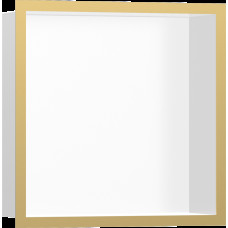 XtraStoris Individual MW Настінна ніша з рамкою 30х30х10см Polished Gold Optic (56099990)
