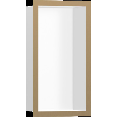 XtraStoris Individual MW Настінна ніша з рамкою 30х15х10см Brushed Bronze (56096140)