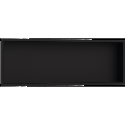 XtraStoris Original Настенная ниша с интегрированной рамкой 30х90х10см Matt Black (56067670)
