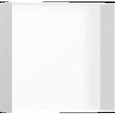 XtraStoris Minimalistic Настінна ніша з відкритою рамкою 30х30х10см Matt White (56073700)