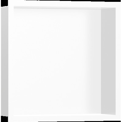 XtraStoris Individual MW Настенная ниша с рамкой 30х30х10см Matt White (56099700)