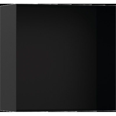 XtraStoris Minimalistic Настінна ніша з відкритою рамкою 30х30х14см Matt Black (56079670)