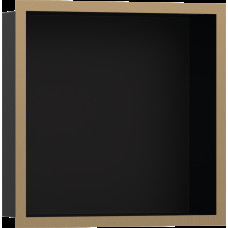 XtraStoris Individual MB Настінна ніша з рамкою 30х30х10см Brushed Bronze (56098140)